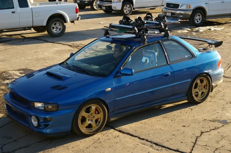 FS CA Thule 400xt w 206 fit kit Roof Rack 93 07 Impreza NASIOC